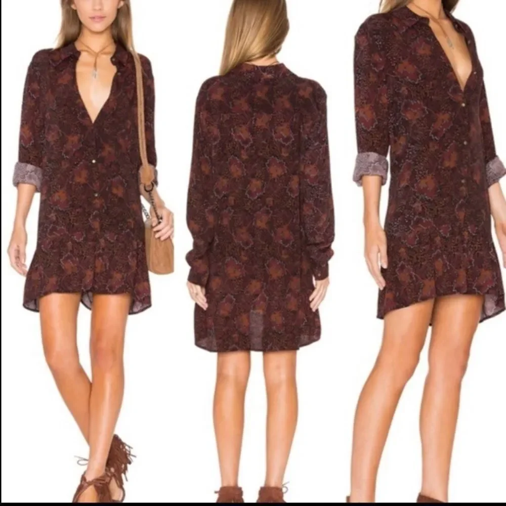 Knot Sisters Revolve Hindu Cedar Floral Bohemian Dress